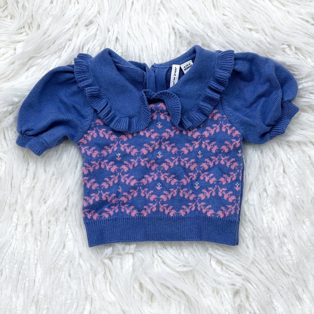 Janie and Jack The Style Snapshot Sweater - Picture 2 of 4